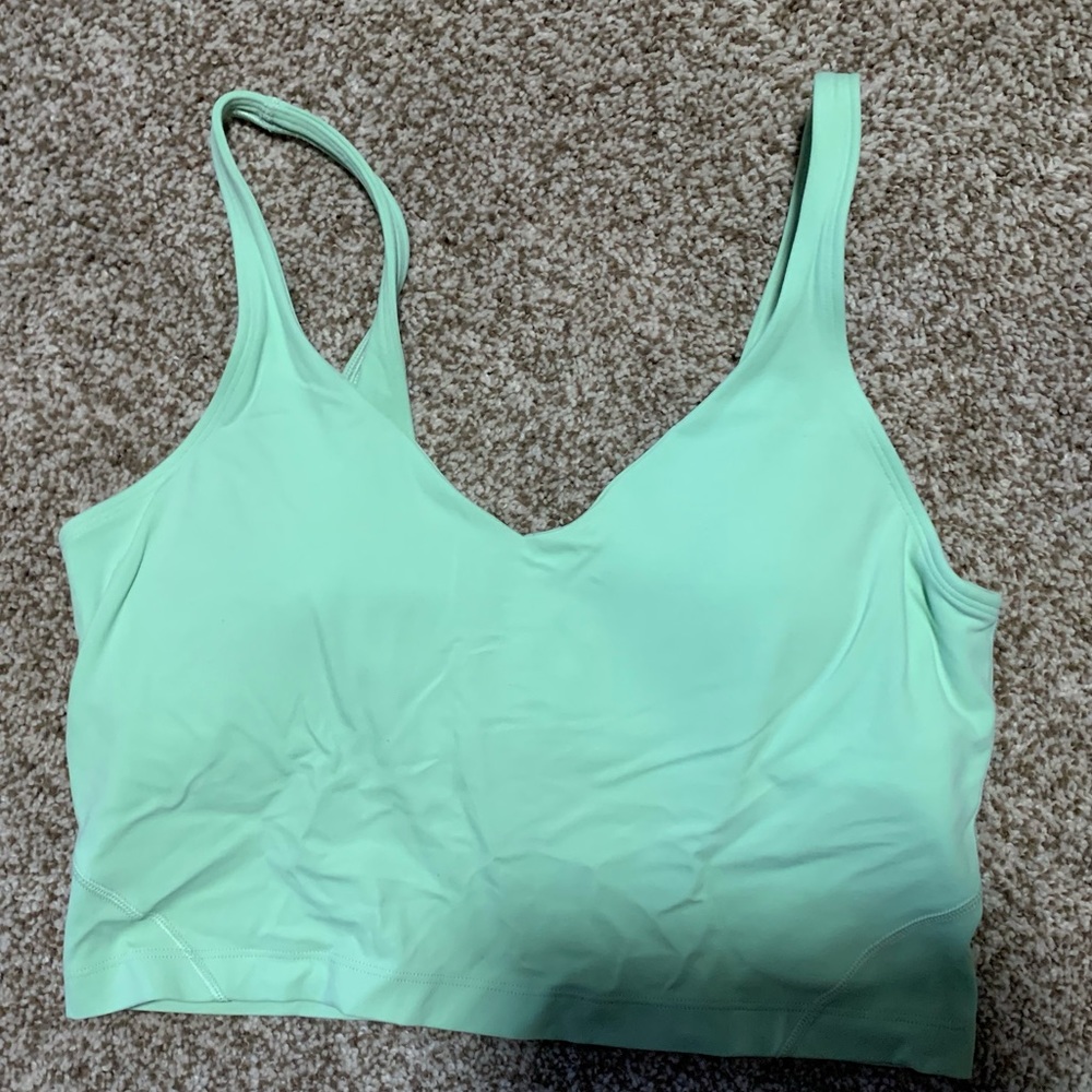 Women’s Lululemon Align Tank. Like New. Size 10. Creamy Mint.